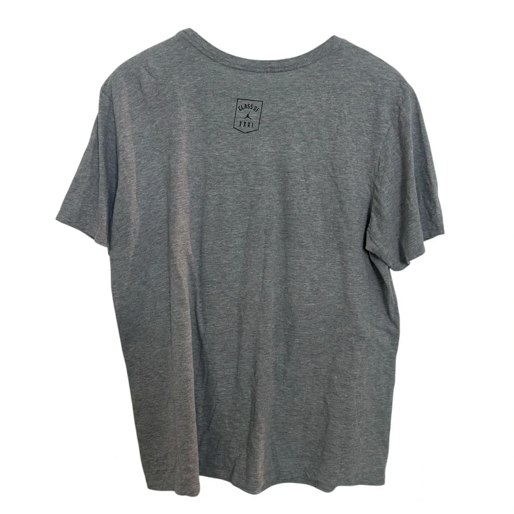 Nike Air Jordan Brand Classic High School Grey Class Of 1 AH8235 063 Shirt XL